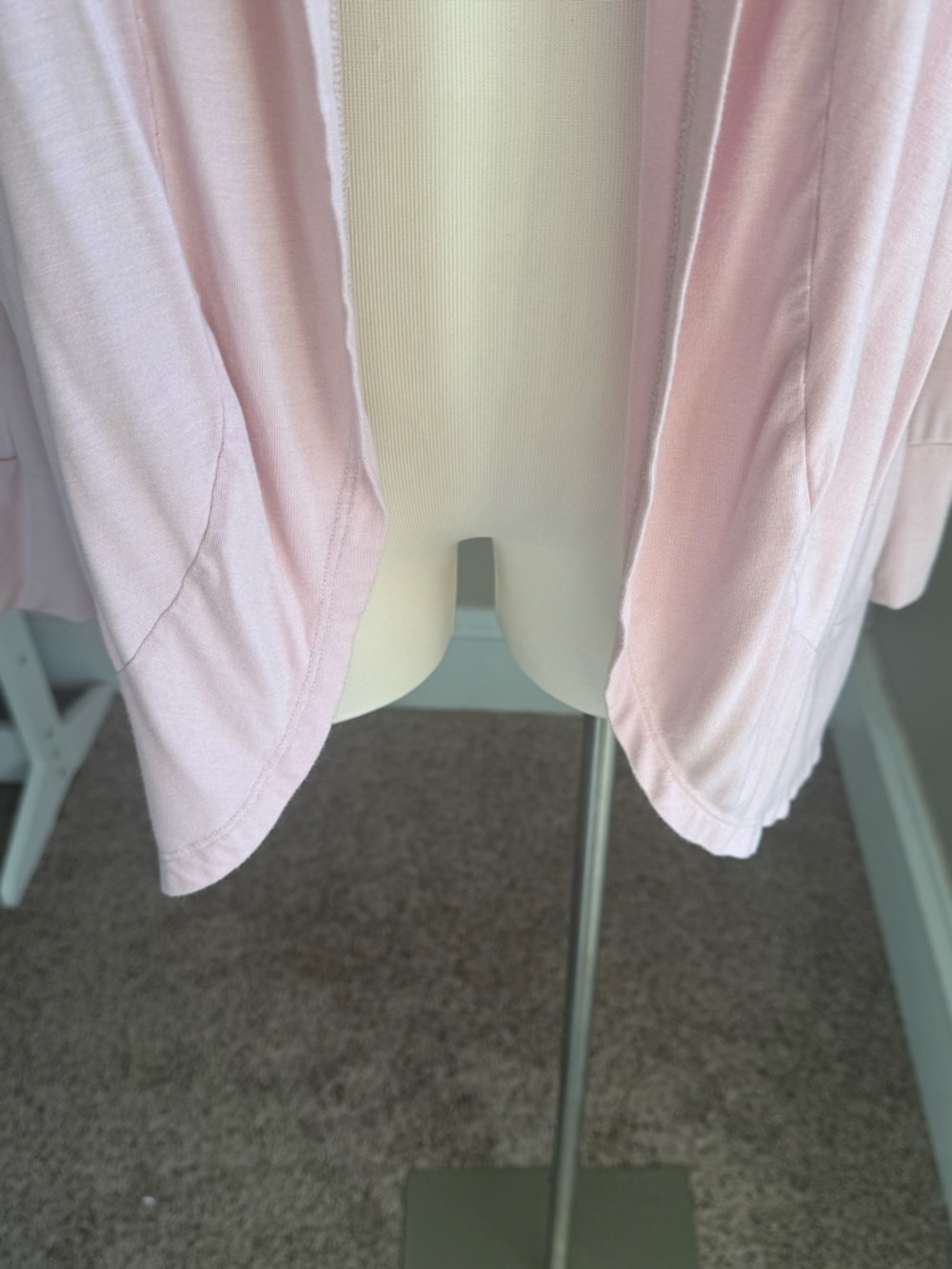 Maurices Light Pink Open-Front Women’s Cardigan Sweater - Picture 4 of 9